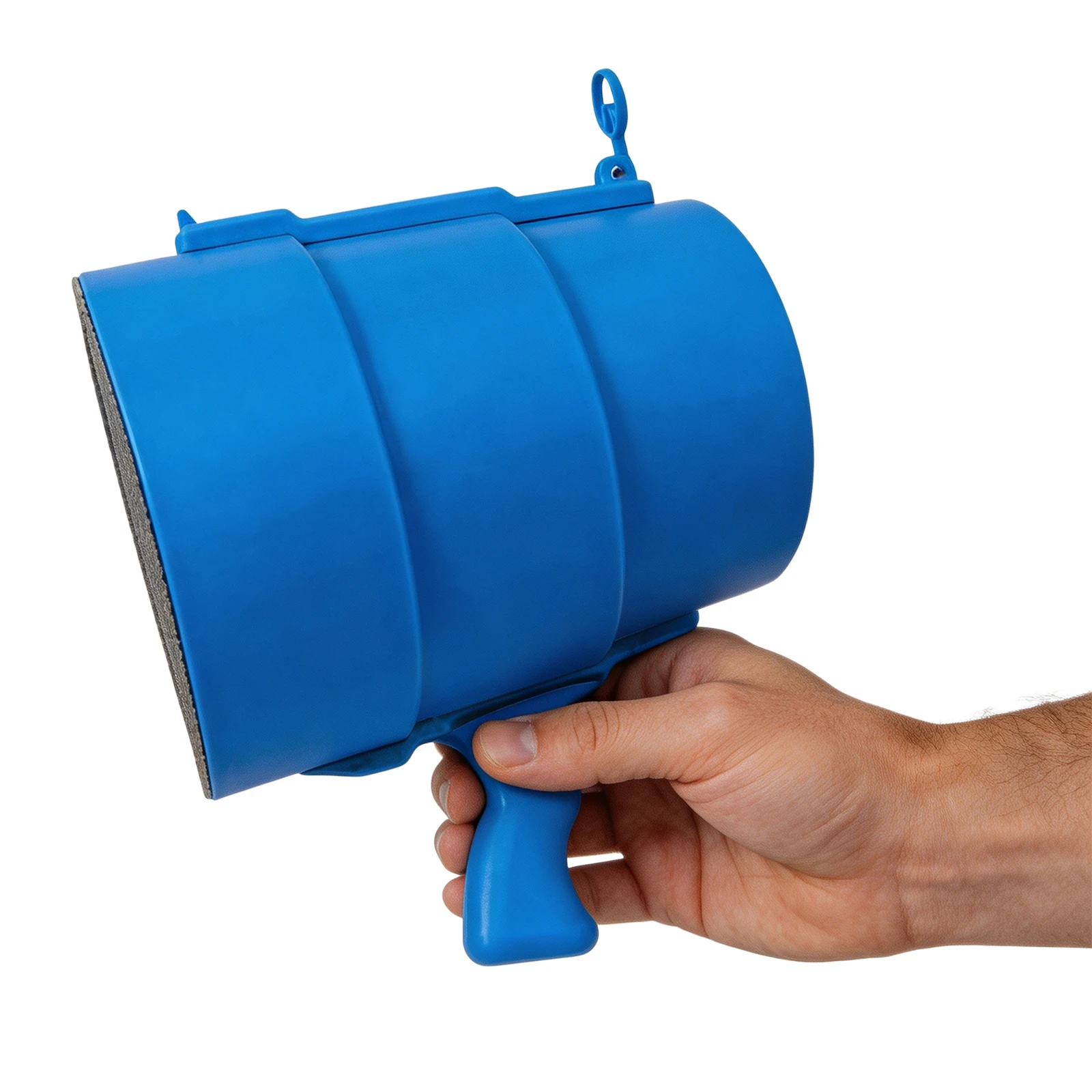Handheld Invisible Air Vortex Cannon Toy Squeeze Prank Gadget for Kids Teens Adults Family Party Office Carnival Games Plastic