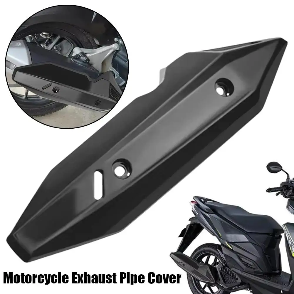 Motorcycle Exhaust Heat Guard Protector Motorbike Exhaust Pipe Cover Muffler Protection Compatible For Voor Click125 G4E0