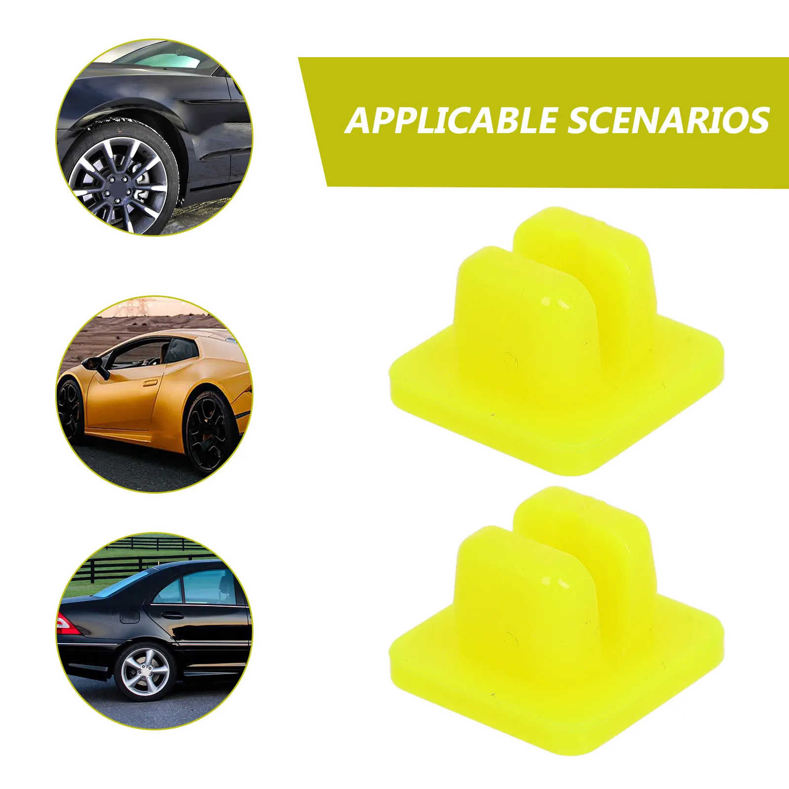 30Pcs Car Speaker Fixing Screw Clips High-Strength Plastic Audio Speaker Clamp Holders for Door Grill Mounting Vibration-Free