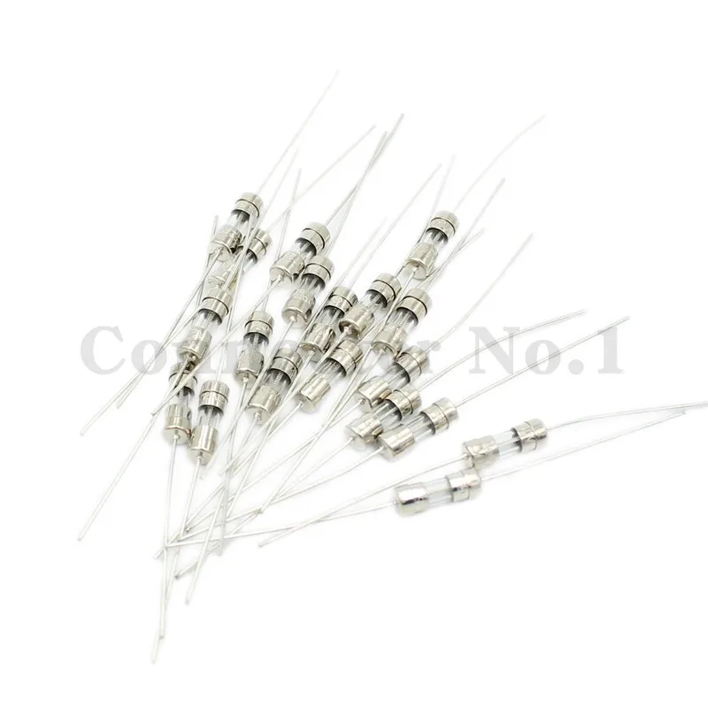 10PCS 3.6*10 Fast-Blow Glass Tube Fuse Fast Break With Pin 3.6X10MM 0.5A 1A 1.5A 2A 3A 3.15A 4A 5A 6.3A 8A 10A AMP 250V