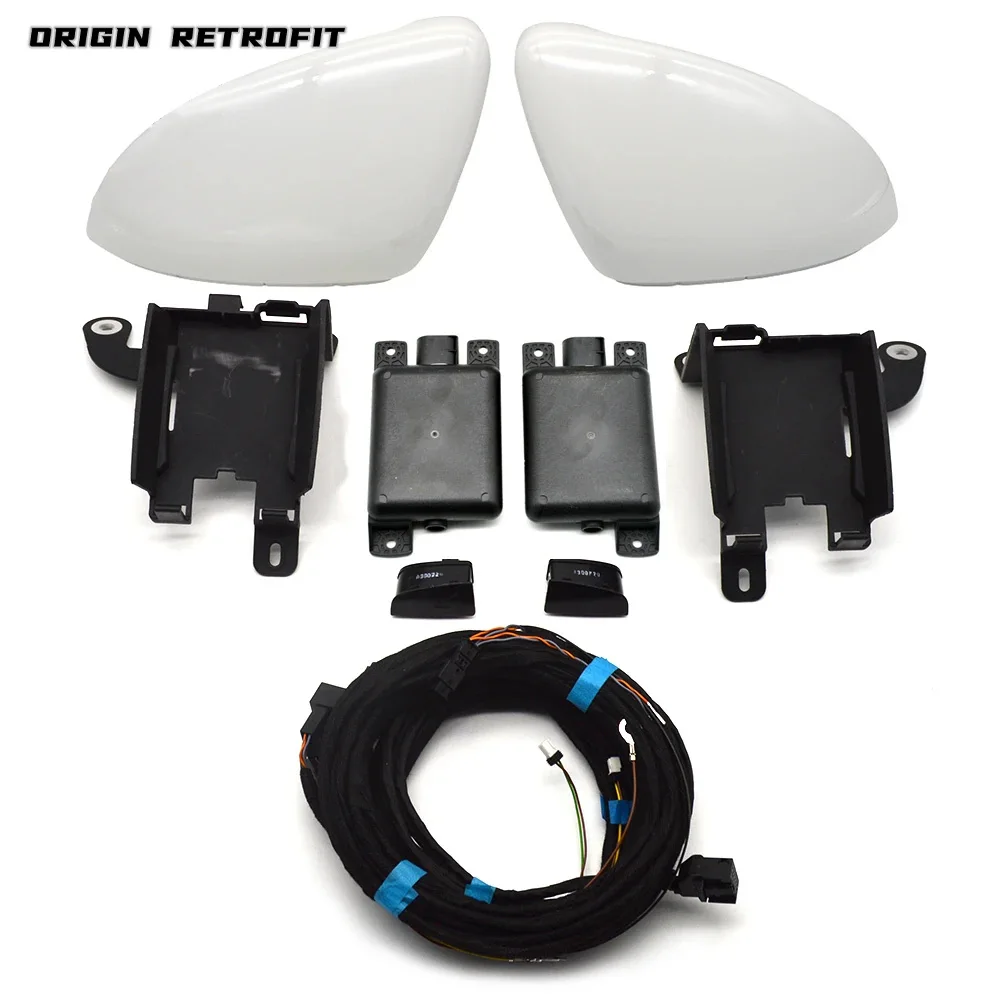 For Golf MK7 7 A7 Blind Spot Side Assist Lane Change Warning Kit 5QD 907 685 686 A 2128 35 509 510 5TD 949 145 146 5G6 907 455