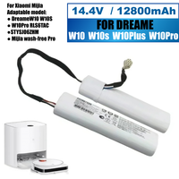 [High Capacity] 14.4v12800mAh P2027-4S2P-MMBK Battery For Xiaomi Mijia Self Cleaning Robot Vacuum Mop Pro STYTJ06ZHM Dreame W10
