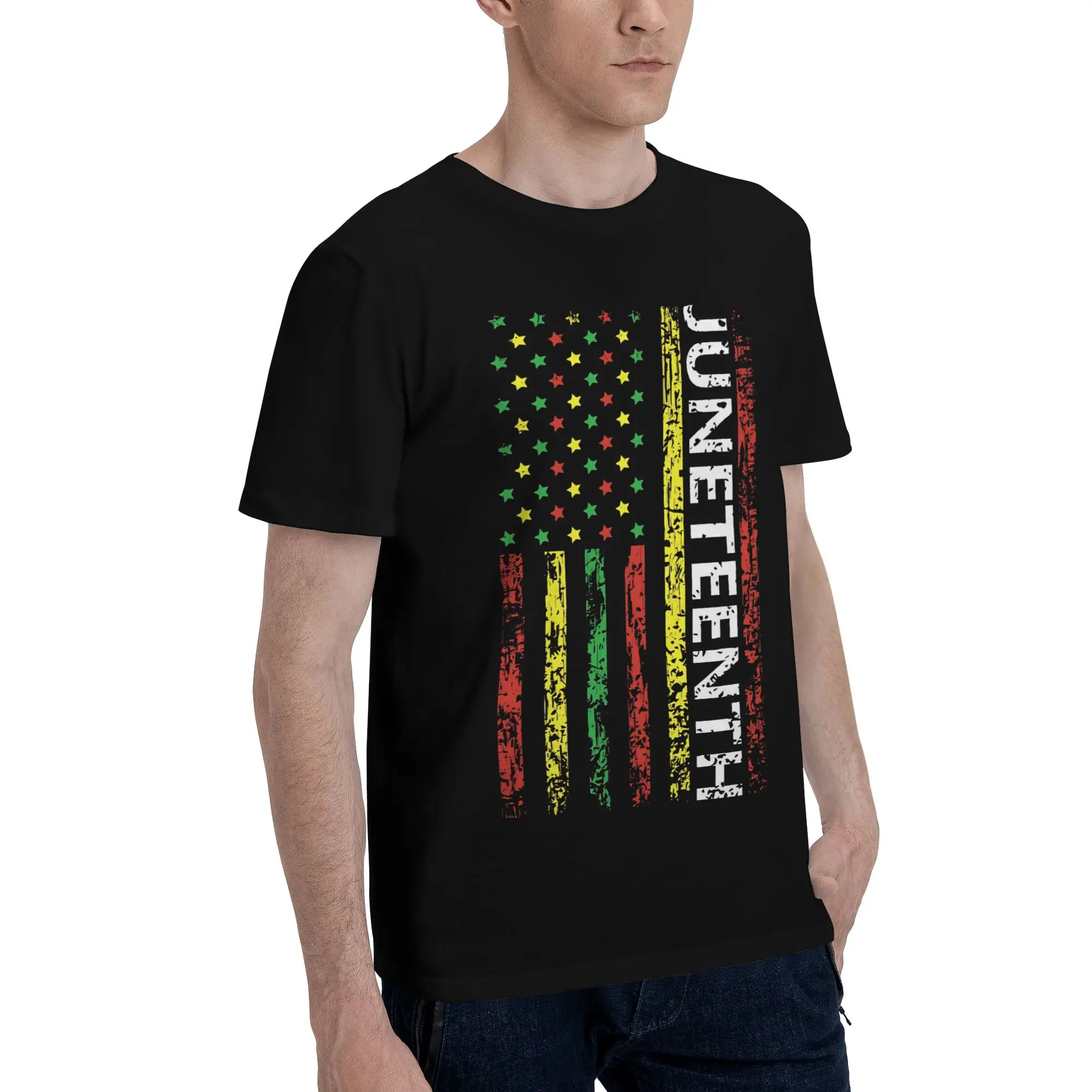 Juneteenth Day 1865 June 19th African American Pride Graphic T Shirt for Men Women  100% Cotton  Tee Shirt Clothes