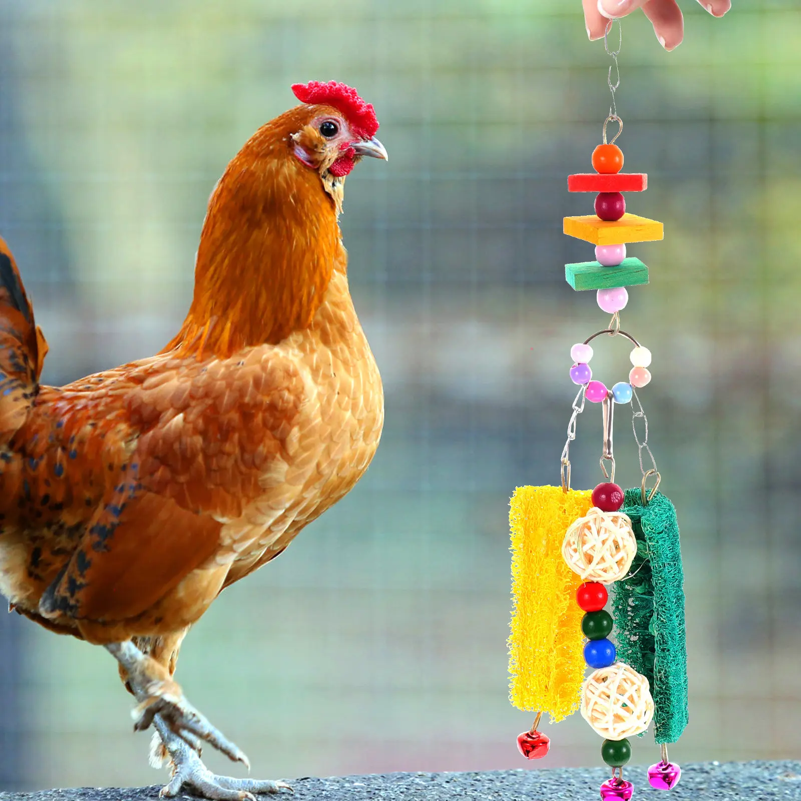6pcs-hanging-chick-accessories-bright-wooden-chewing-playthings-for-chicken-coop-chickens-small-funny-suspended-chicken