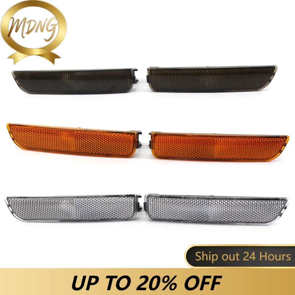 1 Pair of Fit for Volkswagen VW Passat B5.5 2001-2005 2 Color Lens Front Corner Bumper Side Marker Lights Turn Signal Lamp Indic