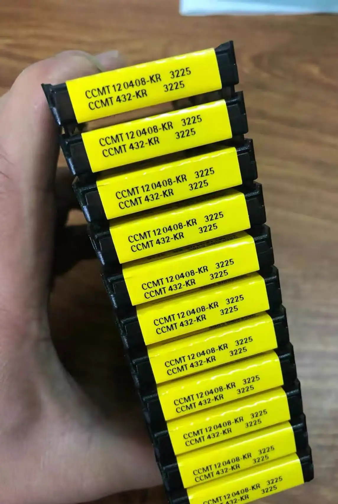 

CCMT120408-KR 3225 Alloy blade 10 PCS