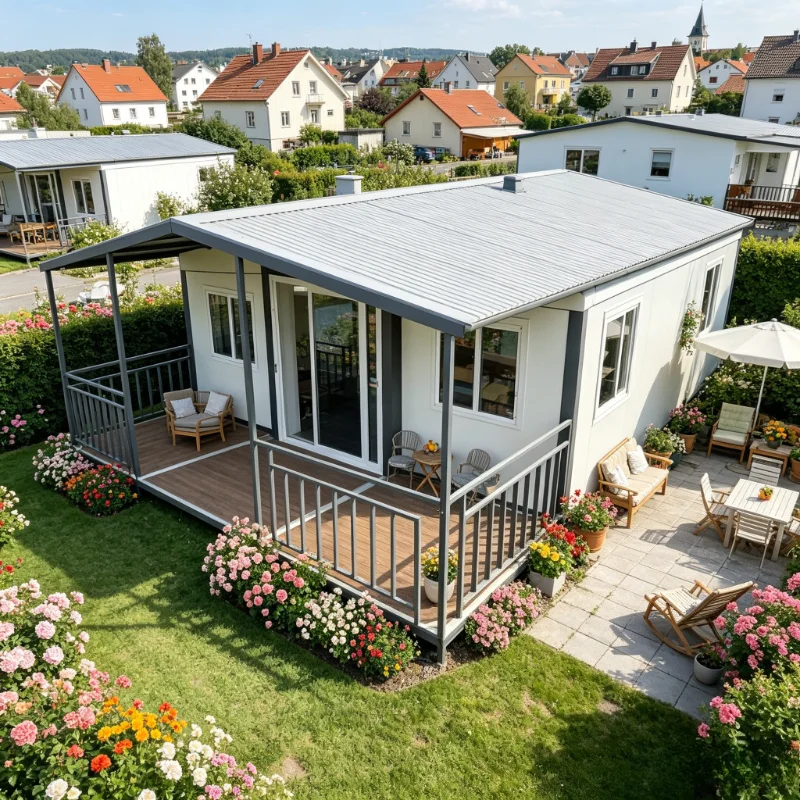 Factory Price Portable 20ft 40ft Expandable Container Houses Steel Warehouse 2 Bedroom Sheds for Villa Hotel Park Applications