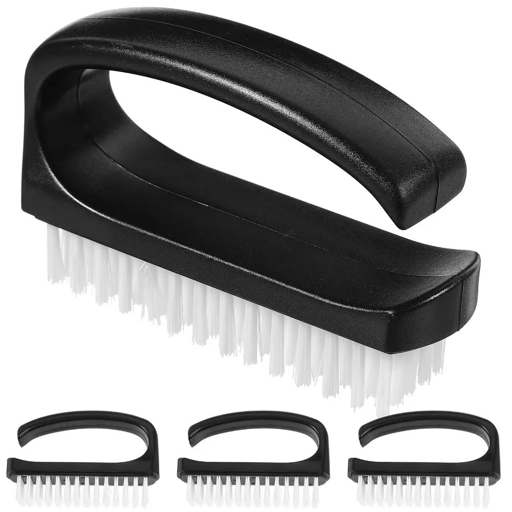 ネイルケア ネイルブラシ ダスト ソリッドカラー クリーニングブラシ 爪ツール 多機能爪スクラブブラシ ネイルメンテナンス