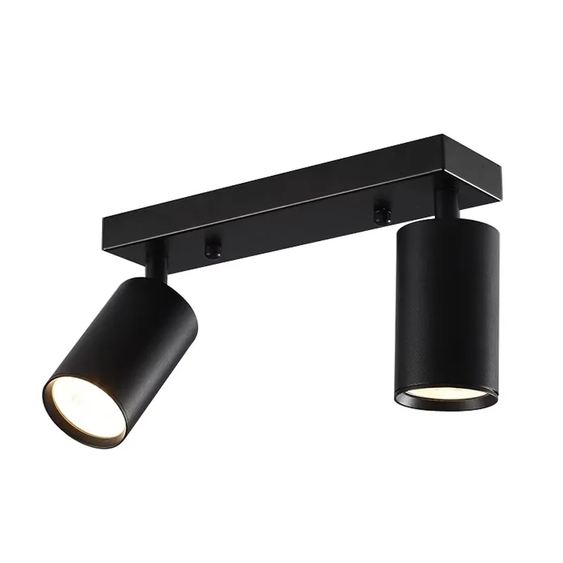 Living room bedroom ceiling light dual head spotlight living room clothing store shopping mall hallway light spotlight