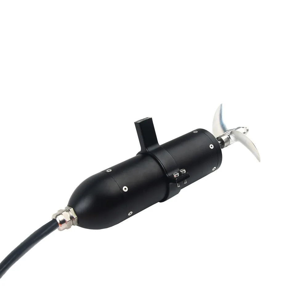 KYU-100 de FATJAY: propulsor submarino impermeable 11,5 KG de empuje 10000 rpm 24 V Motor sin escobillas ESC incorporado para embarcaciones RC