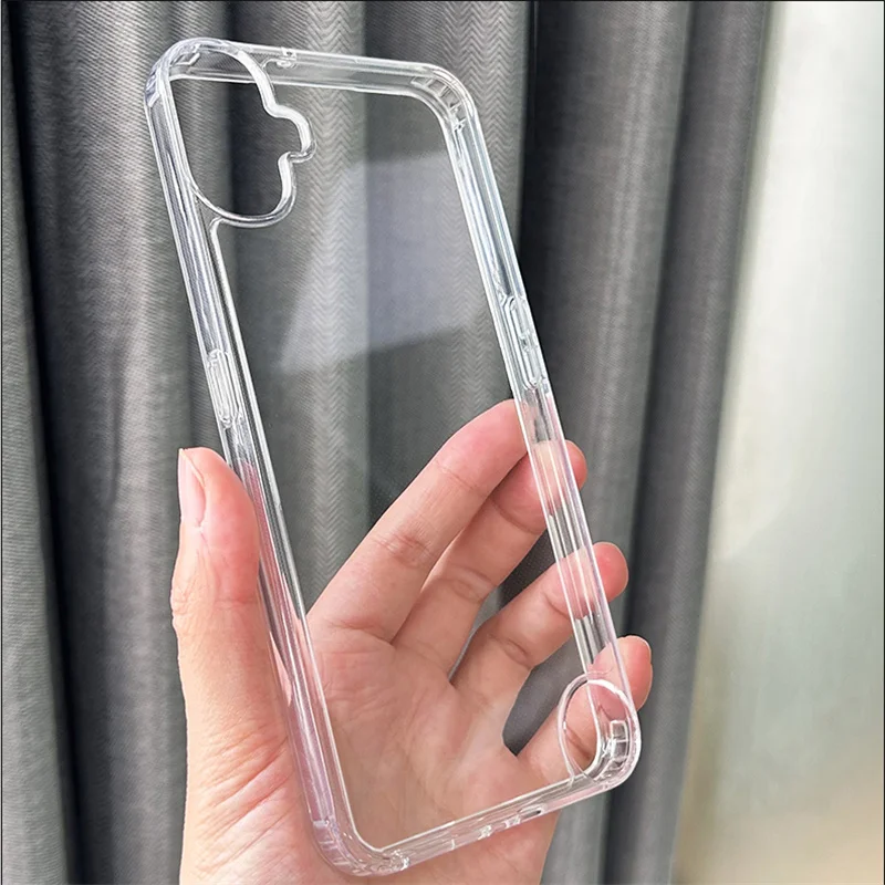 

Phone Cases for Nothing Phone 1 2A 3A Pro CMF-Phone 2 Pro Four-Corner Shock Proof Cover TPU Transparent Protective Case