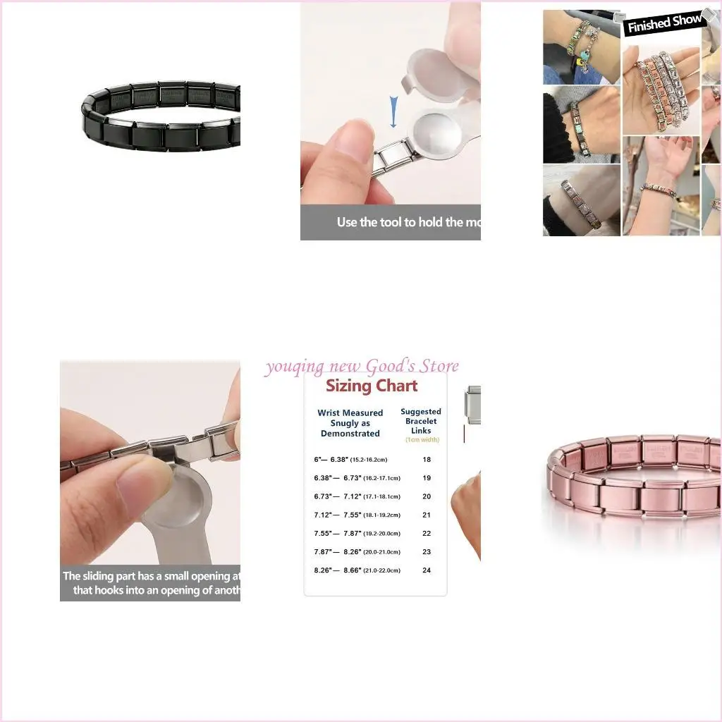 57QA سوار سلسلة قابلة للفصل حساسة أنماط أنيقة مناسبة لكل من الحدث الخاص غير الرسمي والرسمي الاستخدام اليومي #1