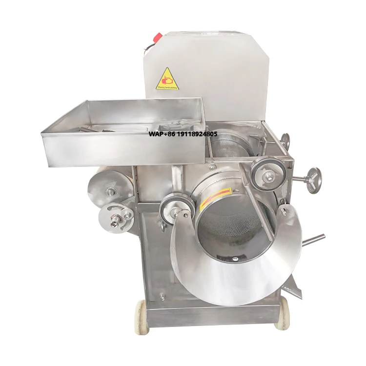 Automatic Fish Meat Picking Machine Meat and Bone Separator Shrimp Shell Machine