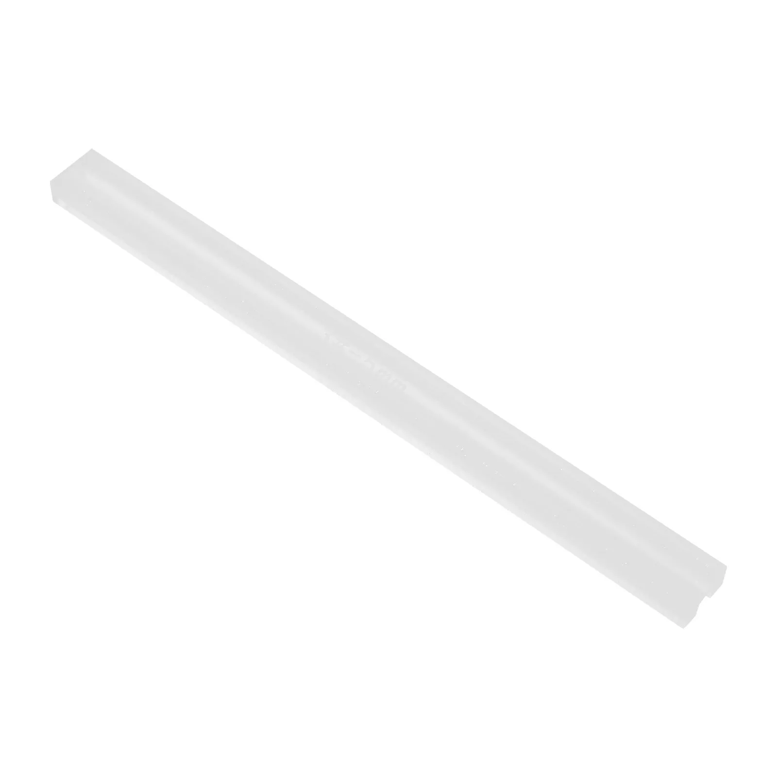 Zipper Glue Spacer Anti-Overflow Ruler Clear Acrylic Tailoring Accessory Zipper Gluing Guide DIY Sewing Craft Tool