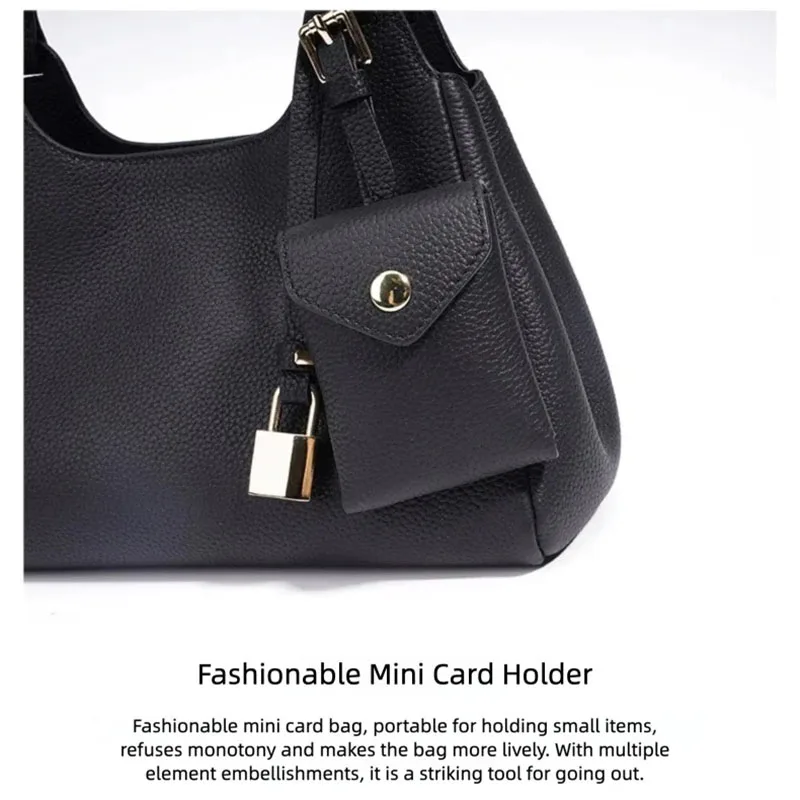 Early Spring 2026 ladies' single-shoulder bag, high-end crossbody bag, fashionable casual handbag, elegant ladies' tote bag