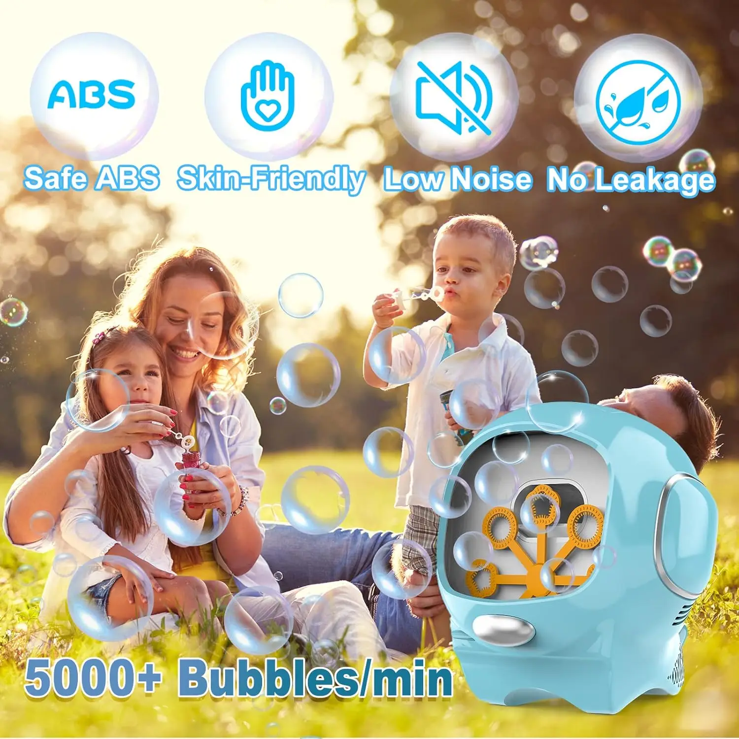 Automatische Bubble Machine Cartoon Magische Zeep Water Bubble Blower Handheld Kerstfeestjes Huwelijkscadeaus voor Kinderen Jongens Meisjes