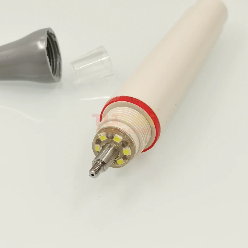 Dental Ultrasonic Scaler Handpiece With LED Scaler Handle With Cable Tube Dentistry Torque Wrench HW5L