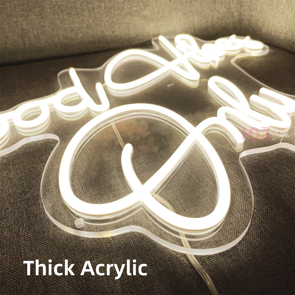 Картина 7: 60 см Большая неоновая вывеска Светодиодные фонари Хорошая вибра Только неоновый свет Светодиодная вывеска Красота Декор комнаты Спальня Девушка Декор на день рождения Свадебное настенное искусство