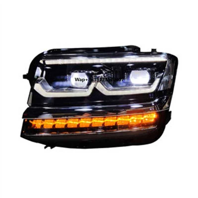 2017-2020 Head Light Front Bumper for Fog Signal Low High Beam Lamp Auto Accessories V W Parts LED System