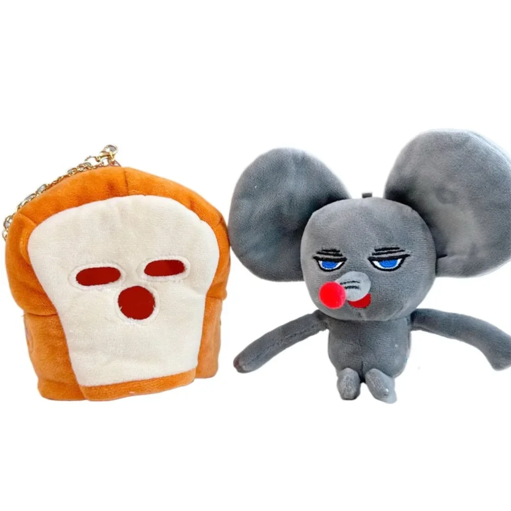Il pendente della bambola della peluche del topo del ladro del pane popolare sveglio giapponese può essere diviso regalo divertente del sacchetto del fumetto