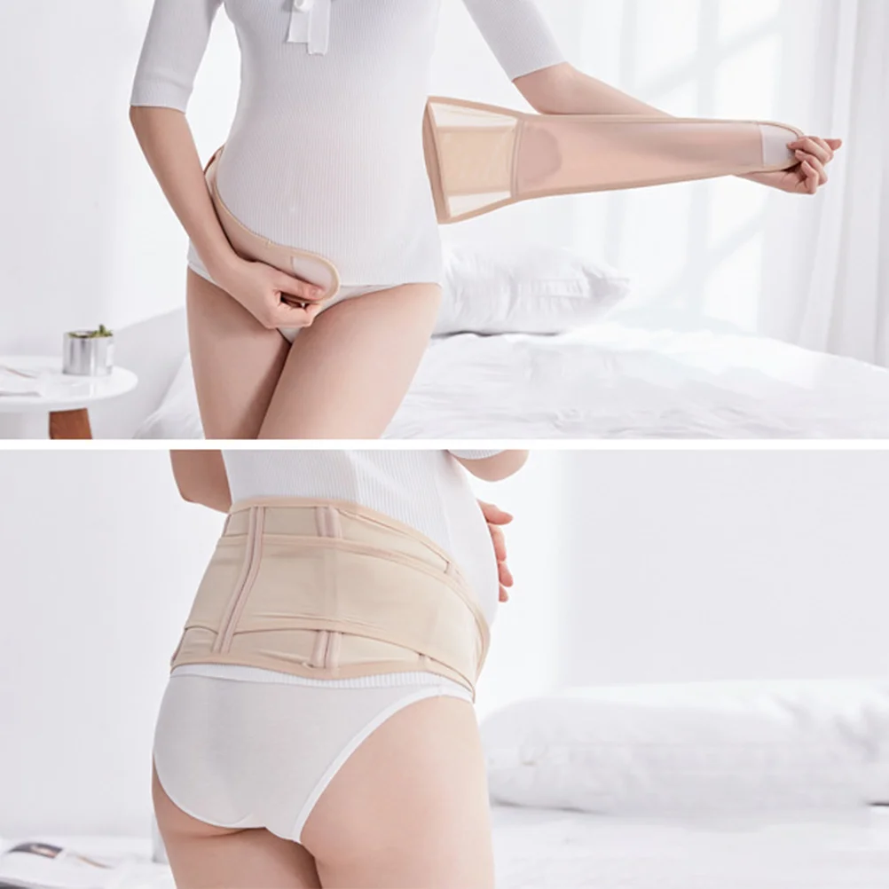 Pregnancy Support Belly Band Breathable Adjustable Maternity Belt Back Pelvic Support Pregnancy Abdominal Band Prevent Stretch