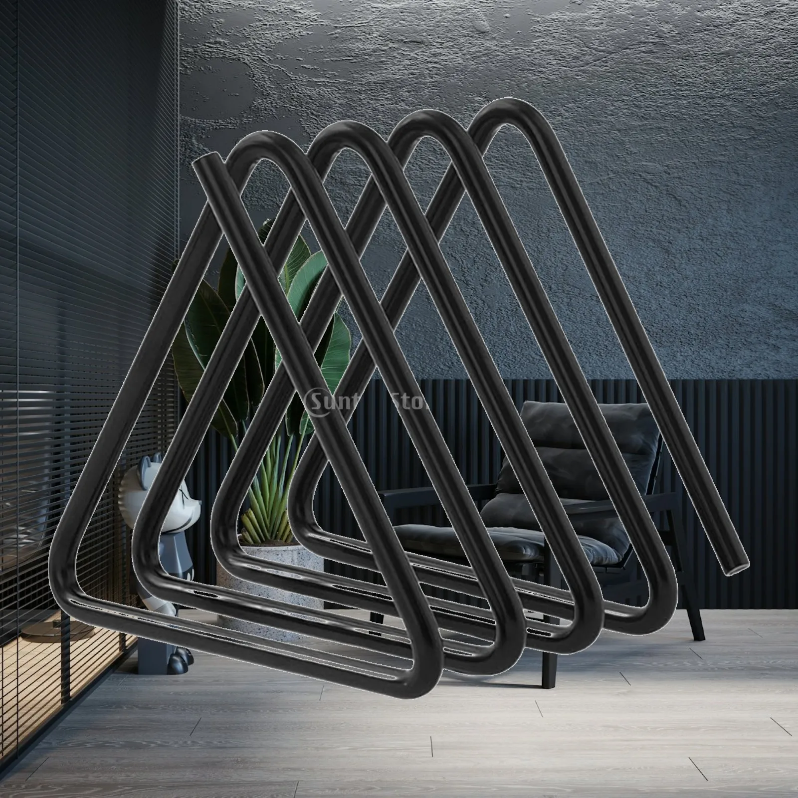 Cutting Board Organizer Metal Rack Stand Compact Holder Shelf Organizer for Kitchen Cabinet and Countertop