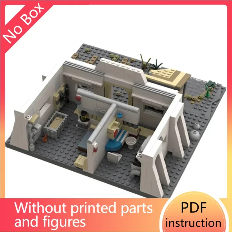 

Звездная модель фильма Moc, строительные кирпичи, императорские солдаты, домашнее хозяйство, технологические блоки, подарки, игрушки, наборы «сделай сам», сборка, Рождество