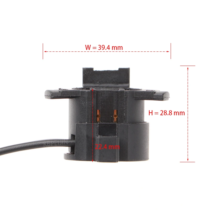 1Pcs Car Light H7 Socket Adapter For Kia Sportage K2 K3 KX3 K5 Hyundai Santafe Lamp Holder Plug Connector Accessories