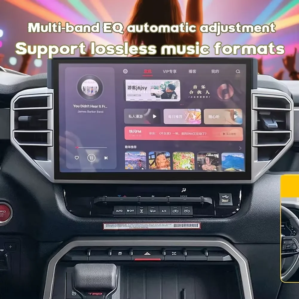 

Для Toyota Tundra Sequoia 2022 Android 13 Carplay авто автомобильная GPS-навигация авто стерео головное устройство мультимедийный плеер автомобильное радио