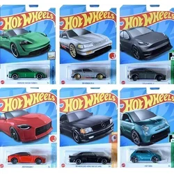 Original Hot Wheels Diecast Model Mazda Benz Honda Nissan Audi Ford Bus Airplane Motorcycle Metal Car Kids Toy for Boy 1/64 Gift