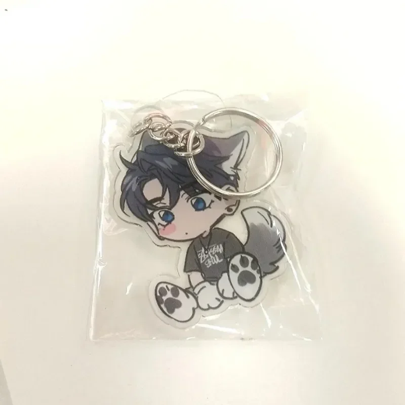 Sketch Anime Keychain Lee Joobin Choi Ilkyung Anime Keychain Acrylic Stand Korean BL Manwha Goods Collection Desk Display Gift