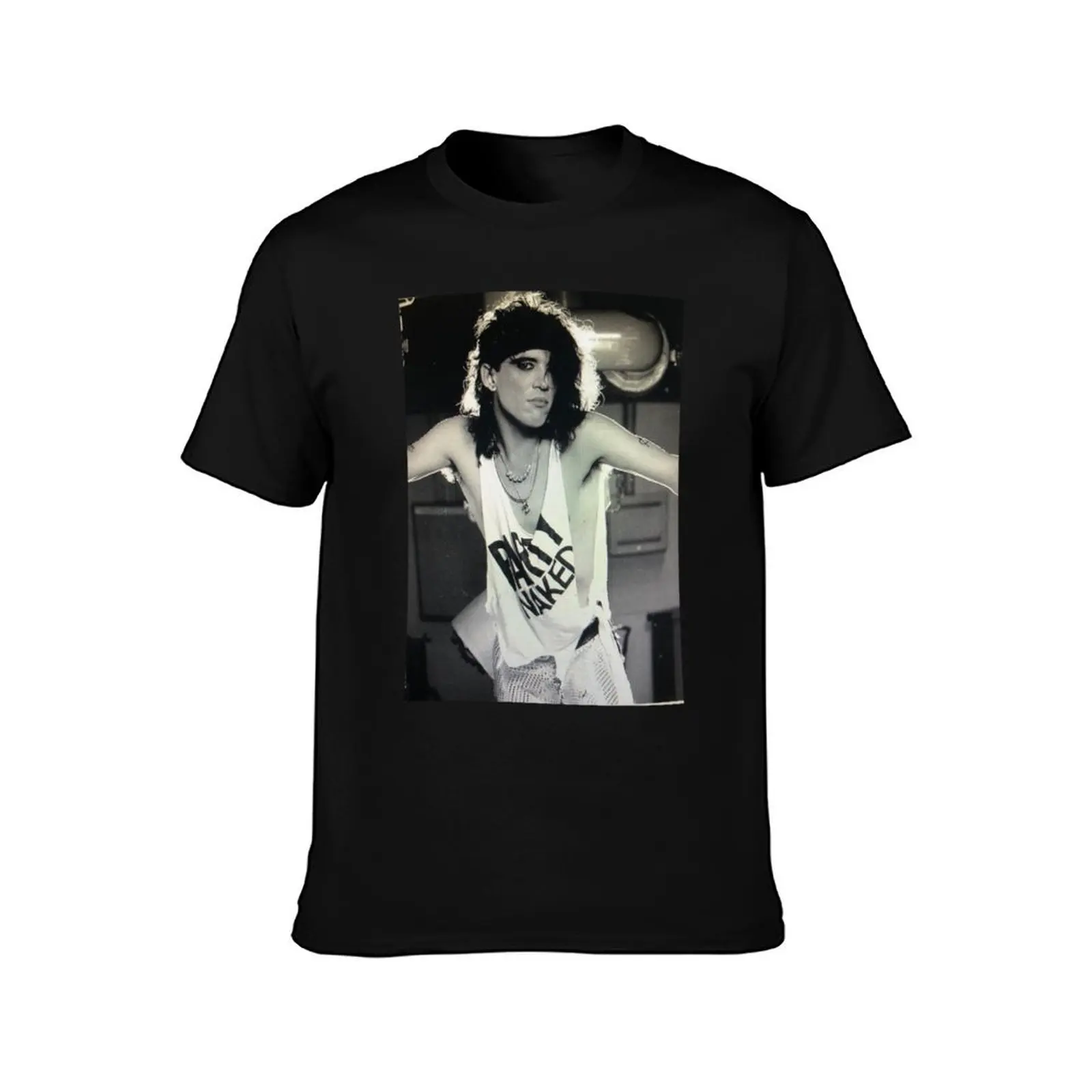 RATT STEPHEN PEARCY by Neil Zlowzower Print 2023 T-Shirt Outdoor Work Short Sleeve Top T-Shirt