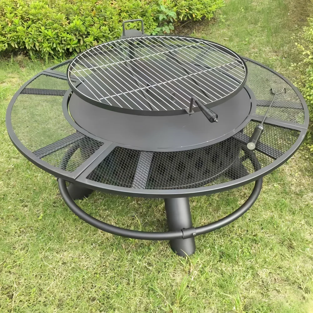 Outdoor barbecue grills, household firewood heating stoves, patio fire pits, villa bonfire pits, fire pit tables for gathering