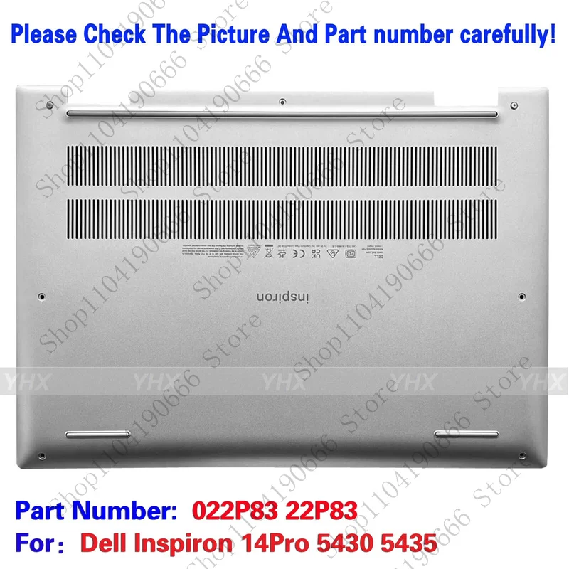 

bd New For Dell Inspiron 14Pro 5430 5435 Lower Bottom Base Cover Case 022P83.