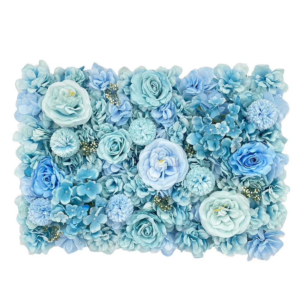 Wedding artificial flower wall background wall decoration, artificial flower arrangement for shopping mall window decoration, pe
