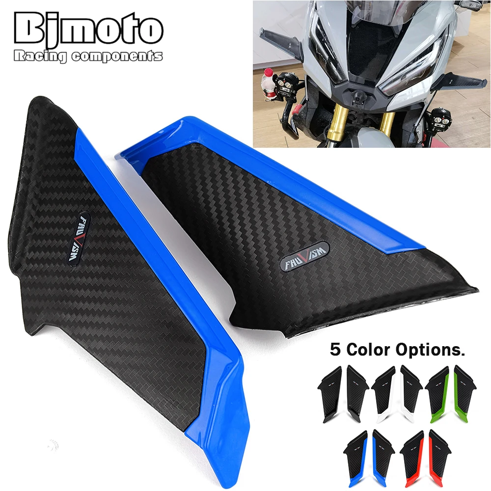 

Motorcycle Front Winglets Side Spoilers Fairing Wing Kit For Kawasaki Ninja 250 300 400 650 ZX6R ZX10R Ninja400 Ninja 1000SX