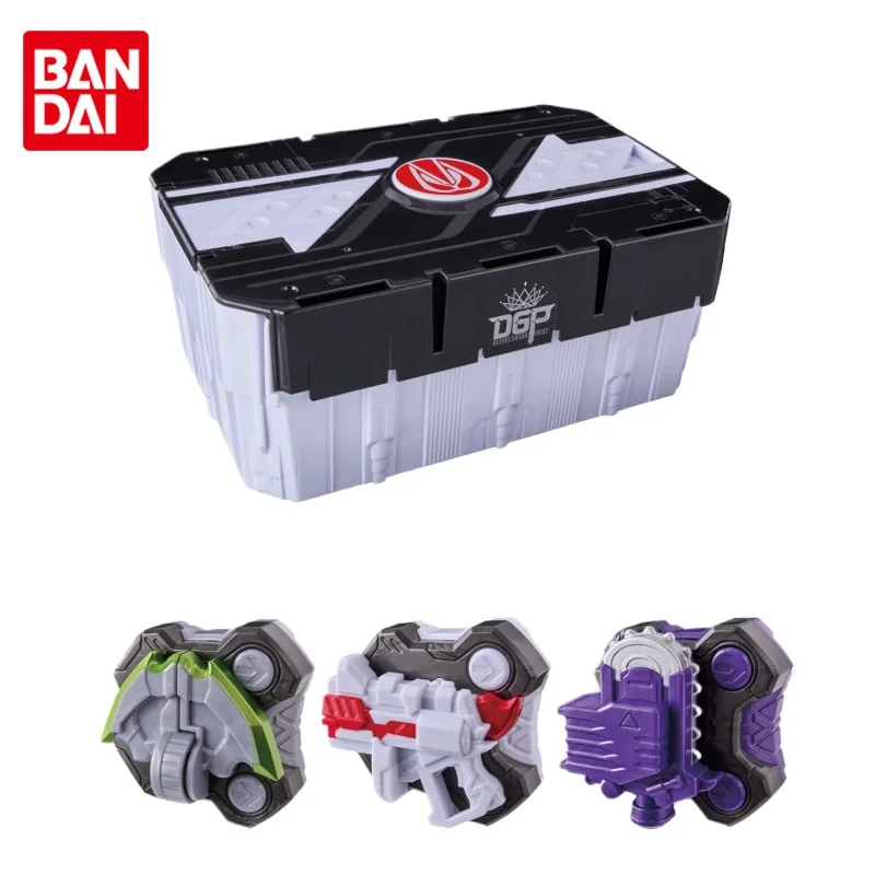 Bandai Original DX KAMEN RIDER GEATS DX Magnum Raise Buckle Storage Box Anime Action Figures Toys for Boys Girls Kids Gift