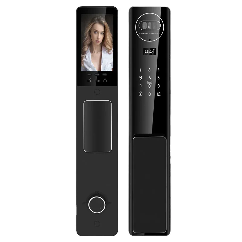 

New, household, fully automatic, fingerprint lock, anti-theft door, facial recognition smart lock