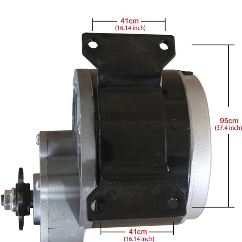 M01K Gear Brushed DC Motor 24V 250W Controller Throttle Replacement For Electric Bicycle