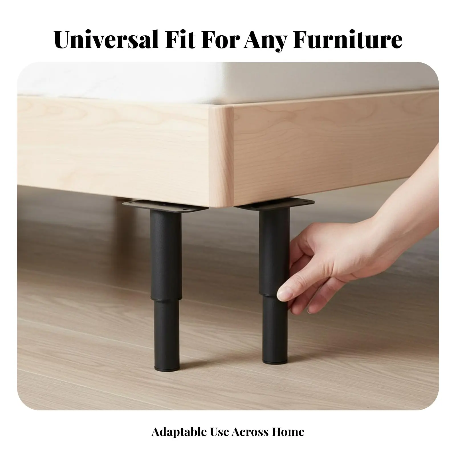 

Adjustable middle bracing Leg Prevents Sagging Bed Frame Part sturdyDuty Easy Installation for DIY hobbyists, Home renovation