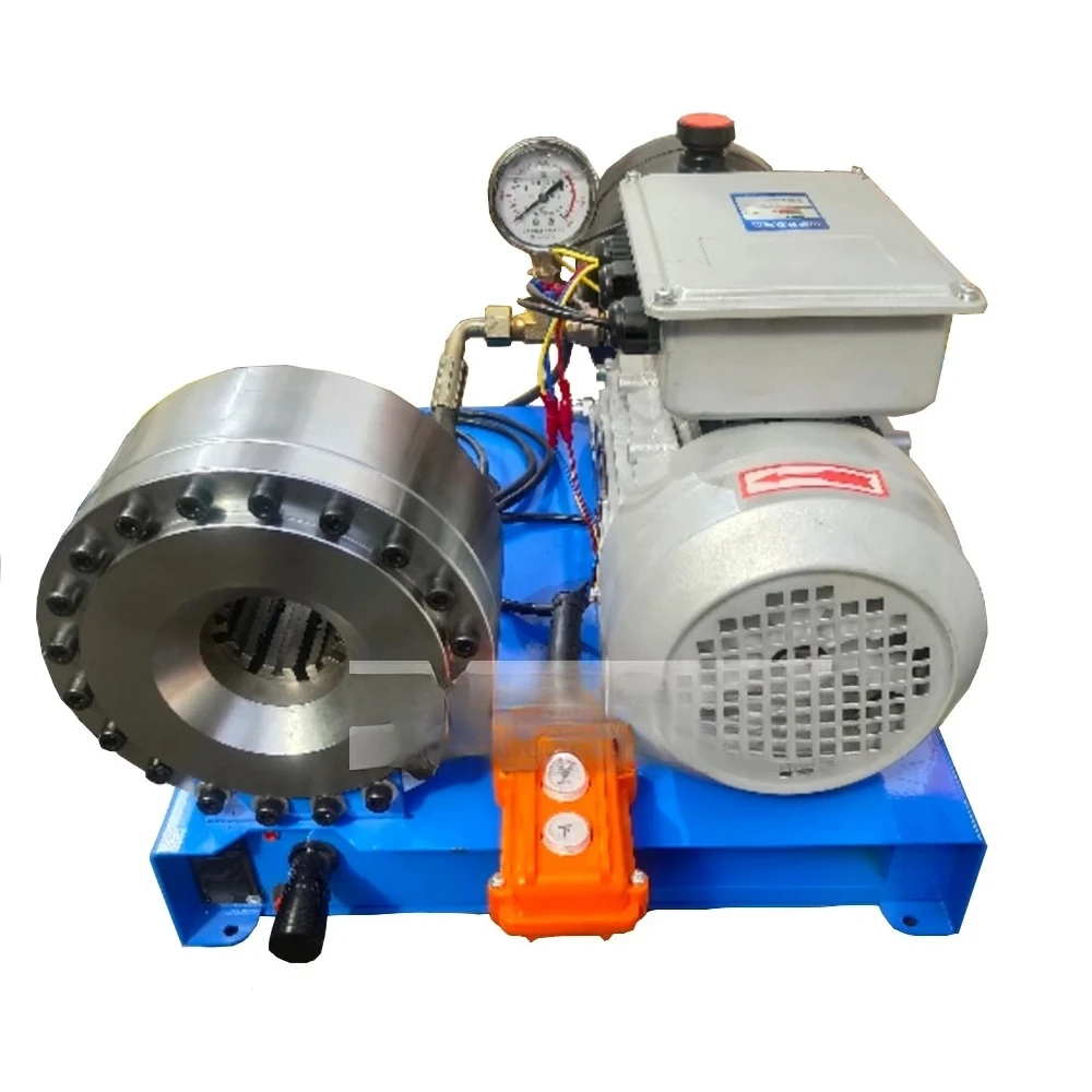 Hydraulic Hose Crimper Machine 2.2kw 10-31mm Electric Shrinking Machine High-pressure Oil Pipe Hydraulic Hose Crimping Machine