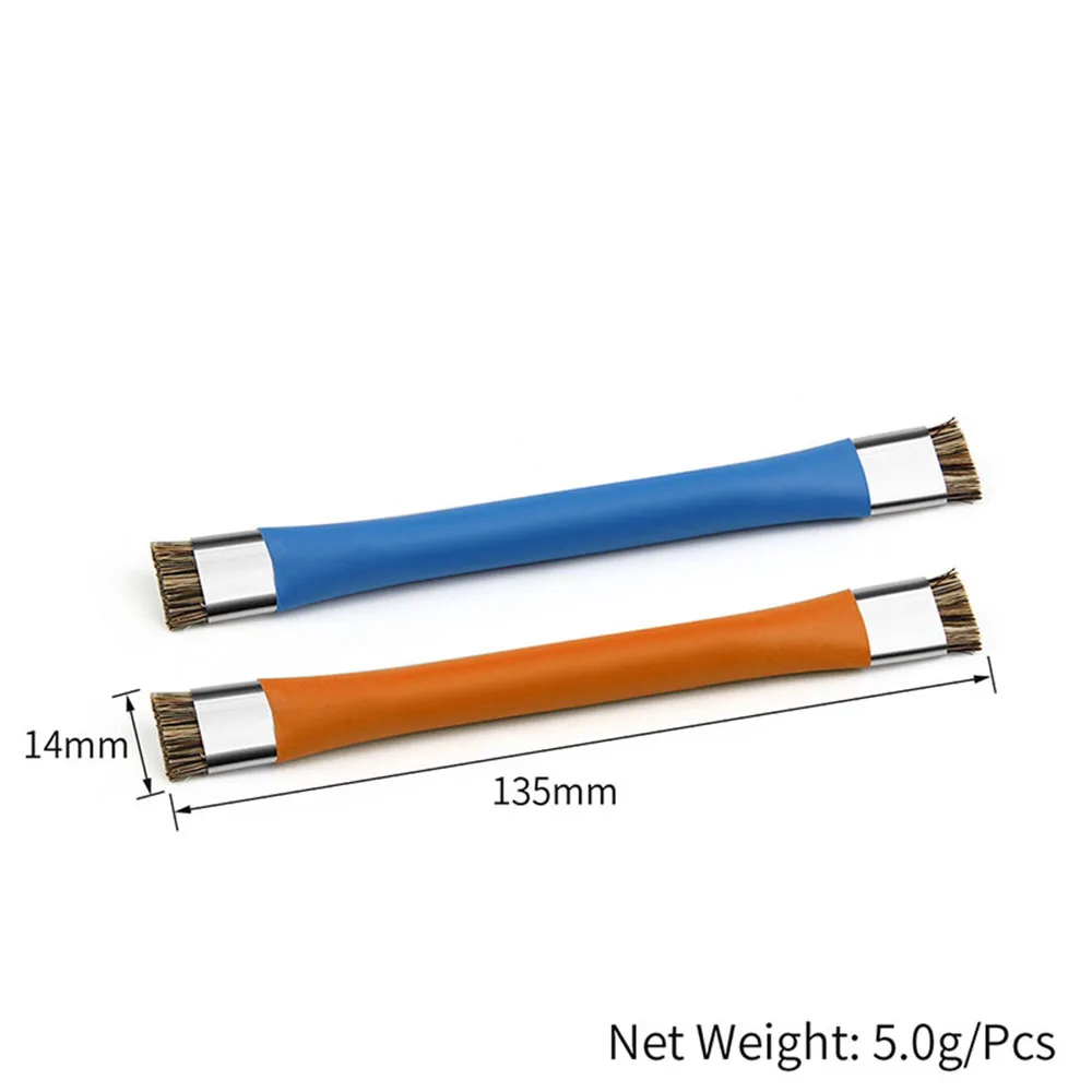 ESD แปรงทำความสะอาดป้องกันไฟฟ้าสถิตย์แบบหัวสองด้านเหมาะสำหรับซ่อมแซมเมนบอร์ดอุปกรณ์ทำความสะอาดเครื่องมือซ่อมแซมซ่อมแซมซ่อมแซมกาว