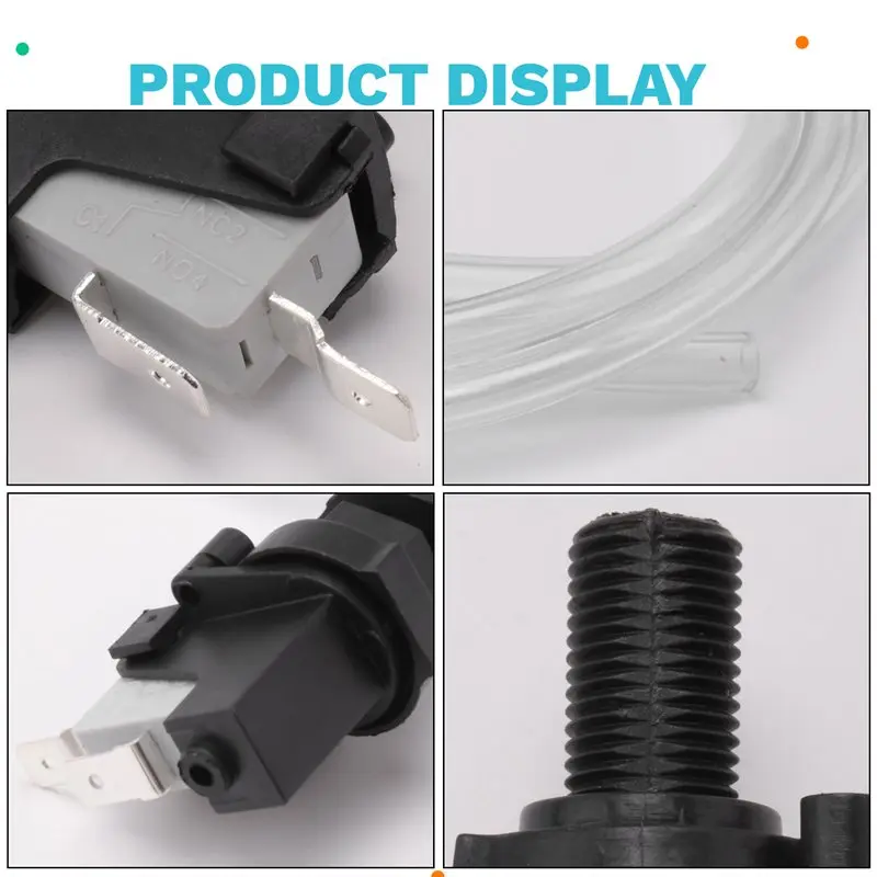 A84E-16A Air Switch Push Button Spa Waste Push Button Garbage Disposal Self-Lock Air Switch Push Button