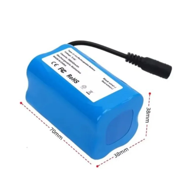 19800mAh RC Boats Battery for T188 T888 2011-5 V007 C18 H18 Remote Control Fishing Bait Boat Ship Parts Accessories Battery Pack