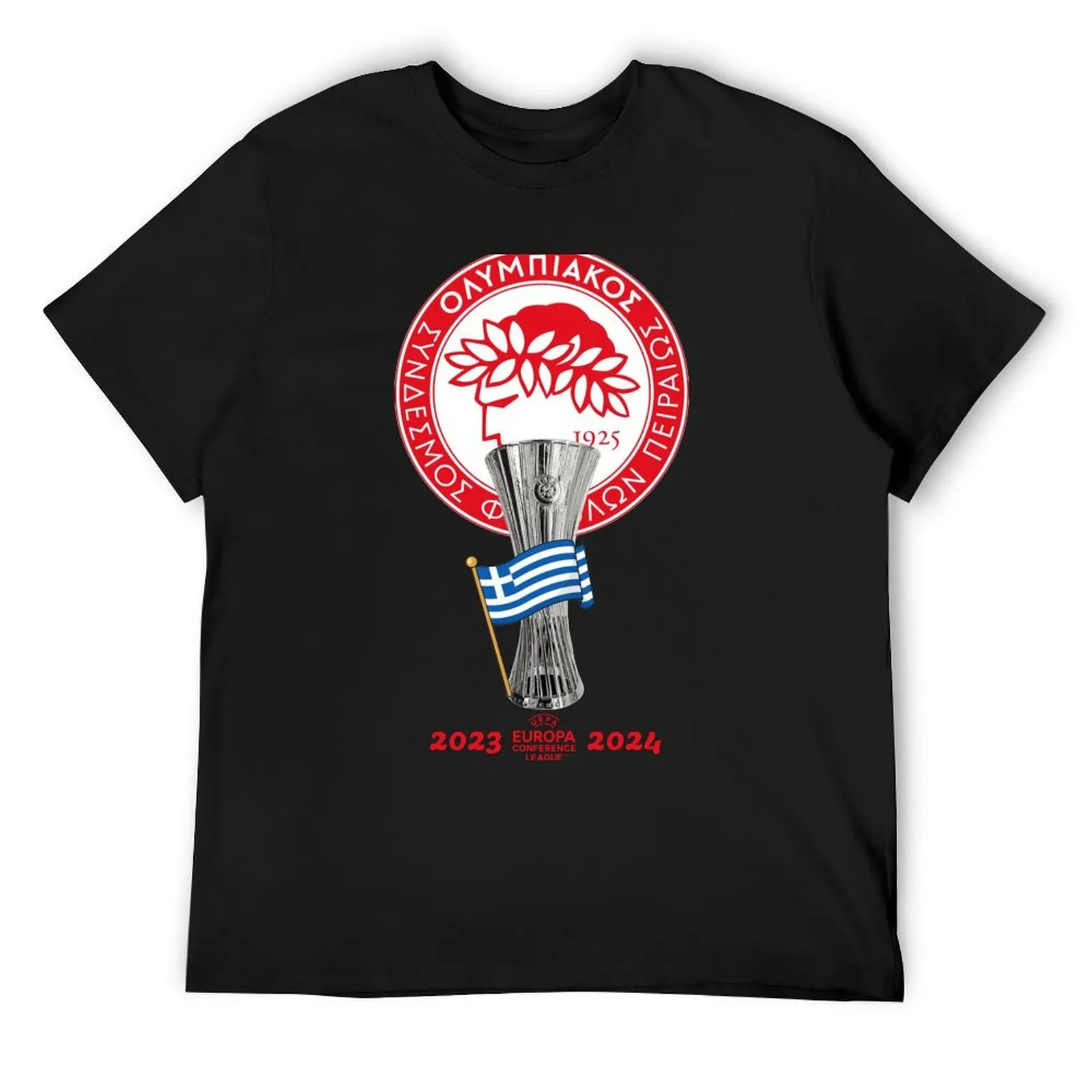 

OLYMPIACOS PIRAEUS - OLYMPIAKOS PIRAEUS - Ολυμπιακ Σ.Φ.Π T-Shirt shirts graphic Luxury man plus sizes plain t shirts men