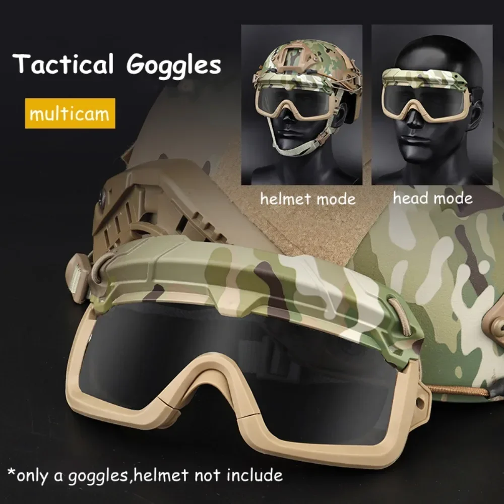 Gafas Airsoft deportivas con protección ocular para senderismo y caza - imagen 5