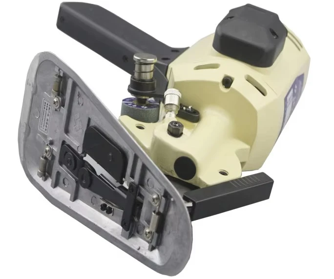 Hand Pushed Electric Circular Knife Cutting Machine Clothing Cutting Electric Scissors
