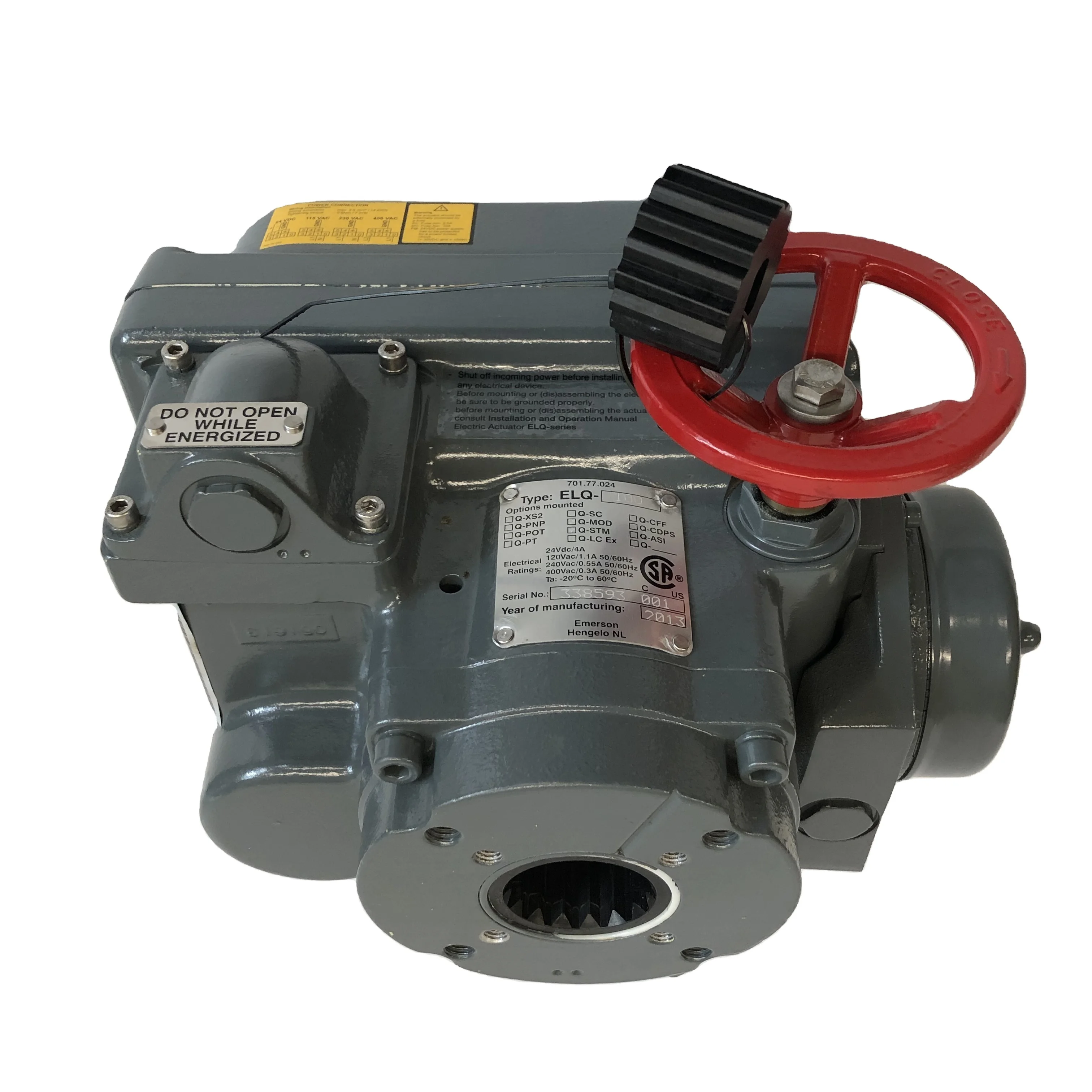 Positionneur de assujetde compresseur centrifuge Atlas ELQ-100 1621948001 IGV