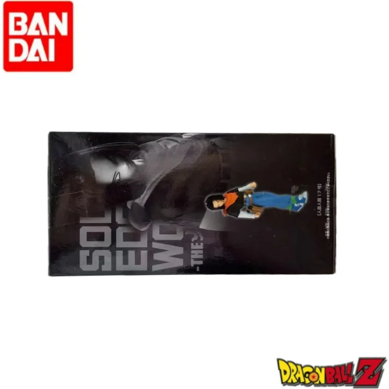 

In Stock Bandai Original Dragon Ball Banpresto Android 17 Figurine Model Ornaments Statue Holiday Gifts Anime Merchandise Toys