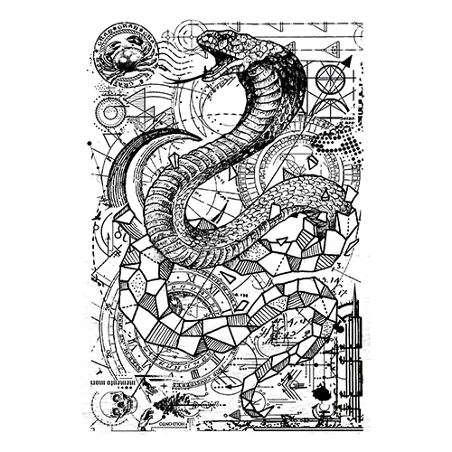 Vintage Butterfly Animal Dragon Fish Worm Clear Silicone Stamps Diy Material Scrapbooking Transparent Rubber Stamp
